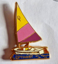PIN'S Lalande - Voilier Optimist