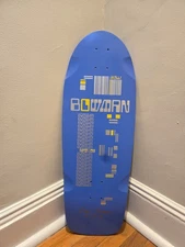 Sims Brad Bowman 1981 Digital Reissue Skateboard Deck Autographed Brand New 