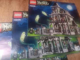 Lego Monster Fighters Haunted House 10228 Used Instruction Manual No Bricks