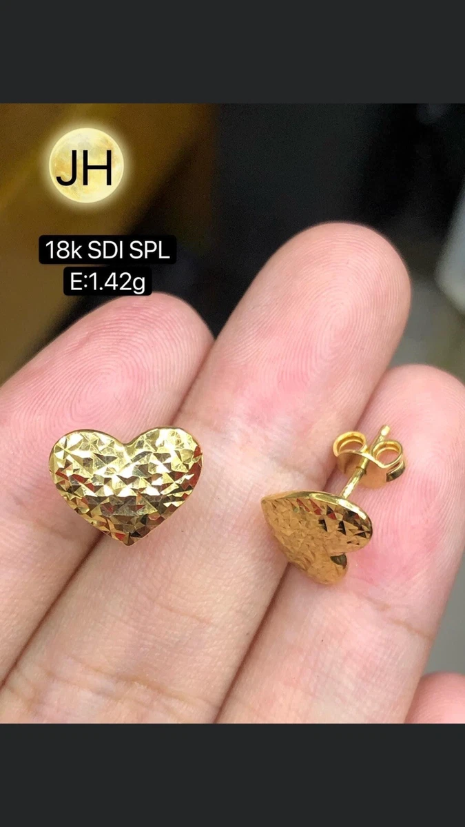 1.5 gram gold earrings deals