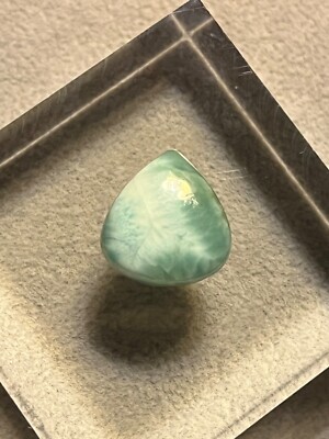 Larimar Atlantis Sky Blue 13 ct Pear / Tear drop Cabochon D.R.
