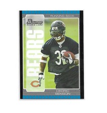2005 Bowman #147 Cedric Benson RC - NM-MT CHICAGO BEARS NFL