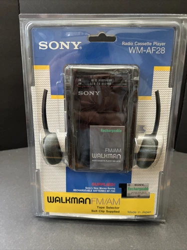 NEW SONY WALKMAN WM-AF28 Radio Cassette Player Early 1990s! Vintage! Rare!