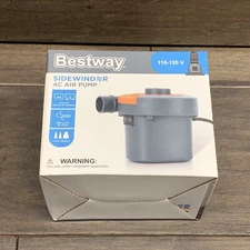 New Bestway sidewinder ac air pump 110-120V Inflation And Deflation Camping