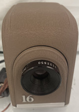 Vintage Minolta Mini 16 Portable Slide Projector P-Rokkor 25/40 110 Volts AC DC