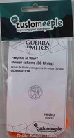 Customeeple Myths At War Power Tokens - Hindu Mint on sale Customeeple Myths At War Power Tokens - Hindu Mint on sale