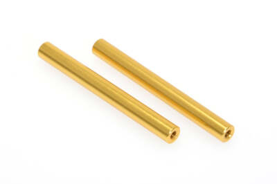 CEN Racing CD0307 M3x57mm Threaded Aluminum Link (GOLD anodized, For F450 SD), 2