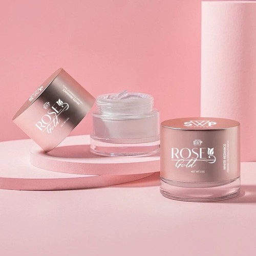 2X SWP Rose Gold White Radiance Firming Overnight Mask Brightening Skin 15g. - Picture 3 of 8