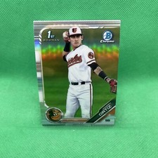 Joseph Ortiz 2019 Bowman Draft Chrome Refractor #BDC-23 Baltimore Orioles