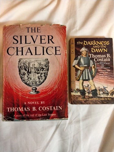 The Silver Chalice Thomas B Costain Vintage & the darkness and the dawn - 第 1/14 張圖片