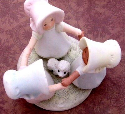 Homco Home Interiors Circle of Friends Masterpiece, Love One Another, John 13:35