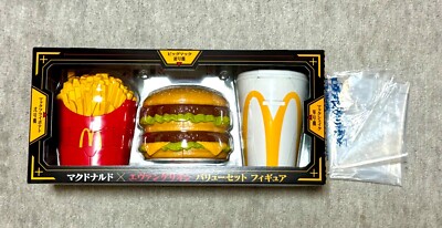 McDonald's x Evangelion Value Set Figures Limited Japan 2025