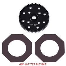 48P 66T 84T Steel Spur Gear For RC 1:10 Team Associated DR10 RC10 B4 B5 T4 T5