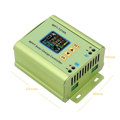 LCD MPT-7210A MPPT Solar Charge Controller Battery Charger 24/36/48/60/72V Boost - Picture 5 of 6