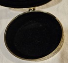 Jewelry  Box With Frog On Top. Oval Shaped with Gold Gilt Guilloche Finish. — photo 6