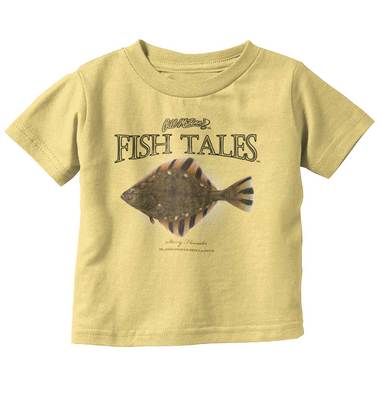 Gill McFinns Starry Flounder Fishing Outdoor Toddler Boy Girl Youth T Shirt Tee
