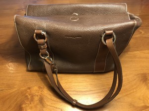 brown leather designer handbags