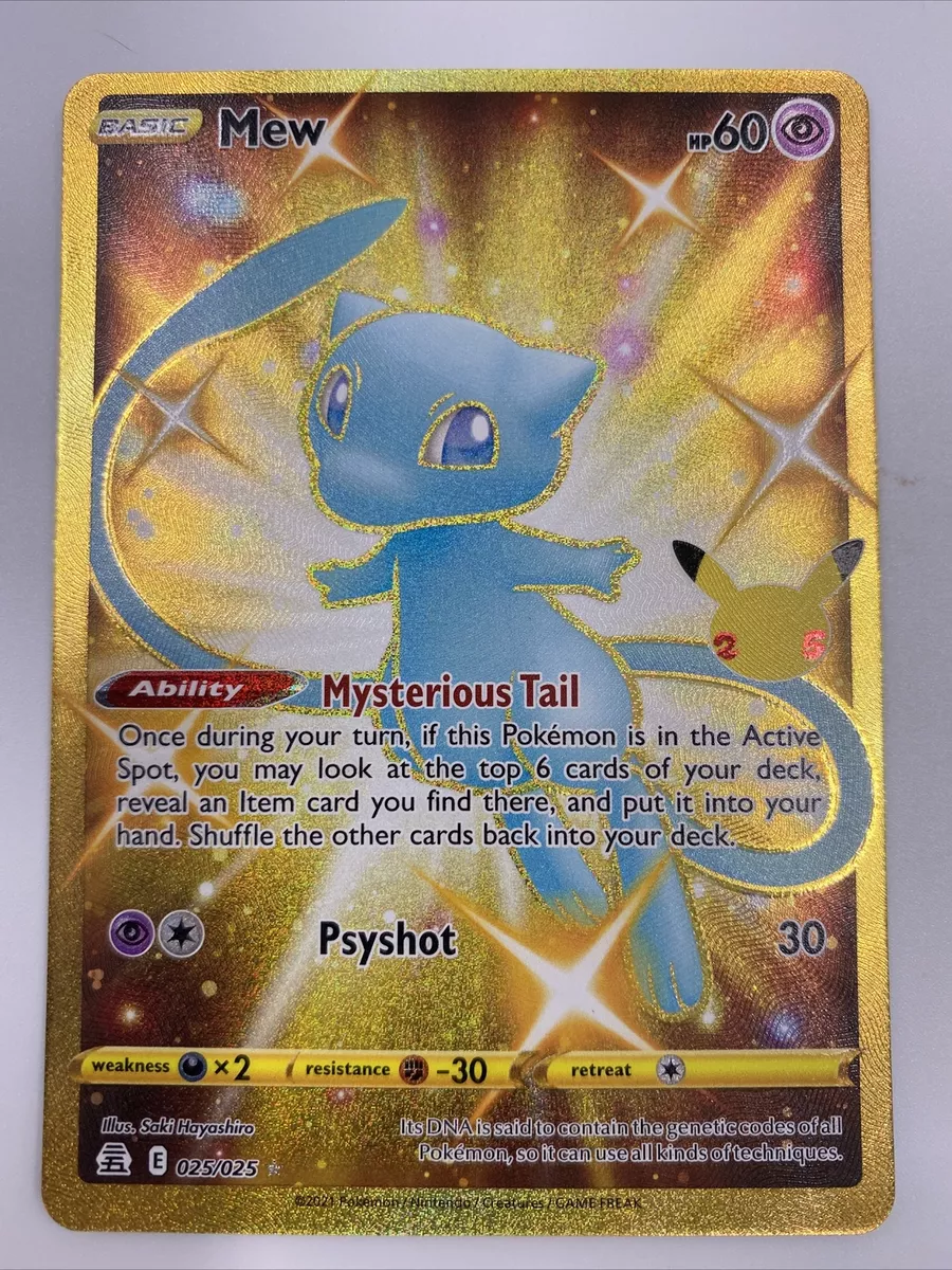 GOLD MEW IS THE BEST GOLD CARD. YES OR NO? : r/PokemonTCG