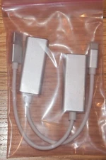 2 of Realtek 1GbE Network Adapters USB-C to RJ45 & USB3 to RJ45 10/100/1000 Mbps