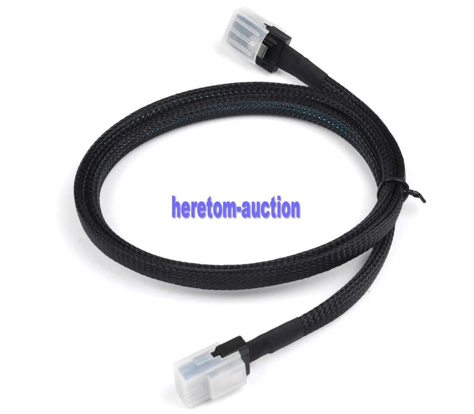 1M Internal Mini SAS 12Gbps 36-Pin To SFF-8087 Data Raid Cable Ultra Slim Cable - Image 4 of 4