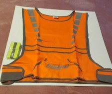 Kamizelka odblaskowa Tucoolracing z kieszeniami i opaskami bezpieczeństwa widoczności rozmiar XL