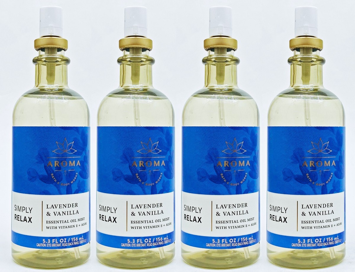 セヴン Bath and Body Works 4 Bath & Body Works Aromatherapy Simply Relax LAVENDER
