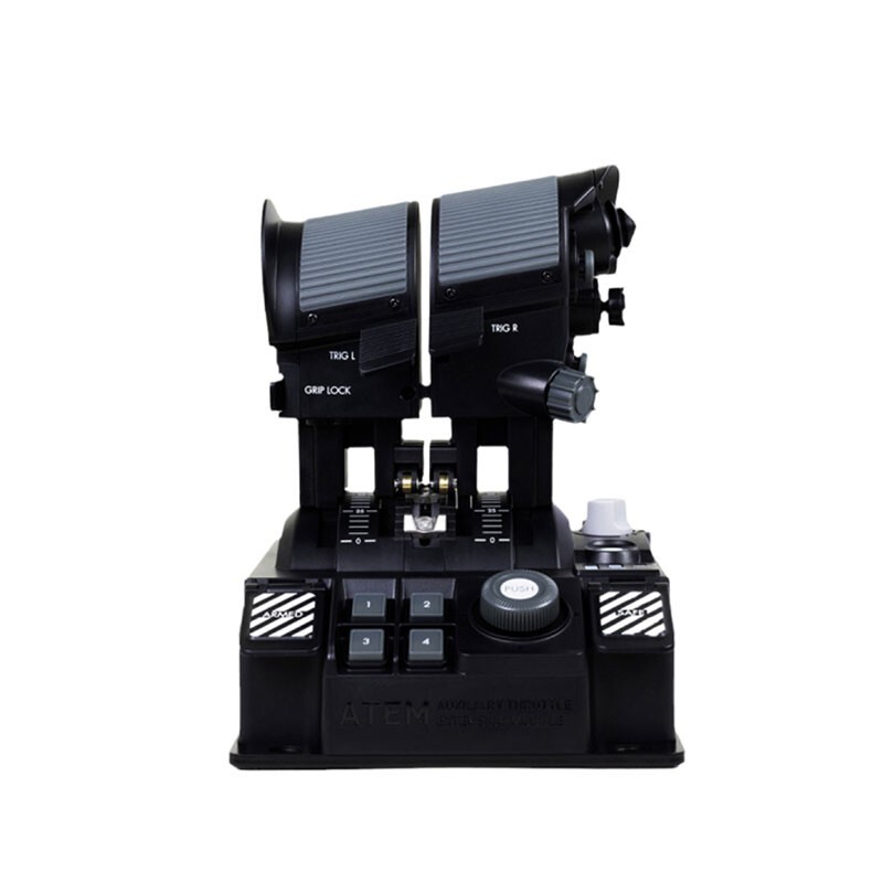 VKBSIM STECS Mini Plus Flight Throttle ATEM Auxiliary Throttle