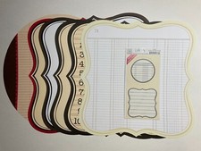 JENNI BOWLIN ASSORTED DIE CUTS AND STICKERS