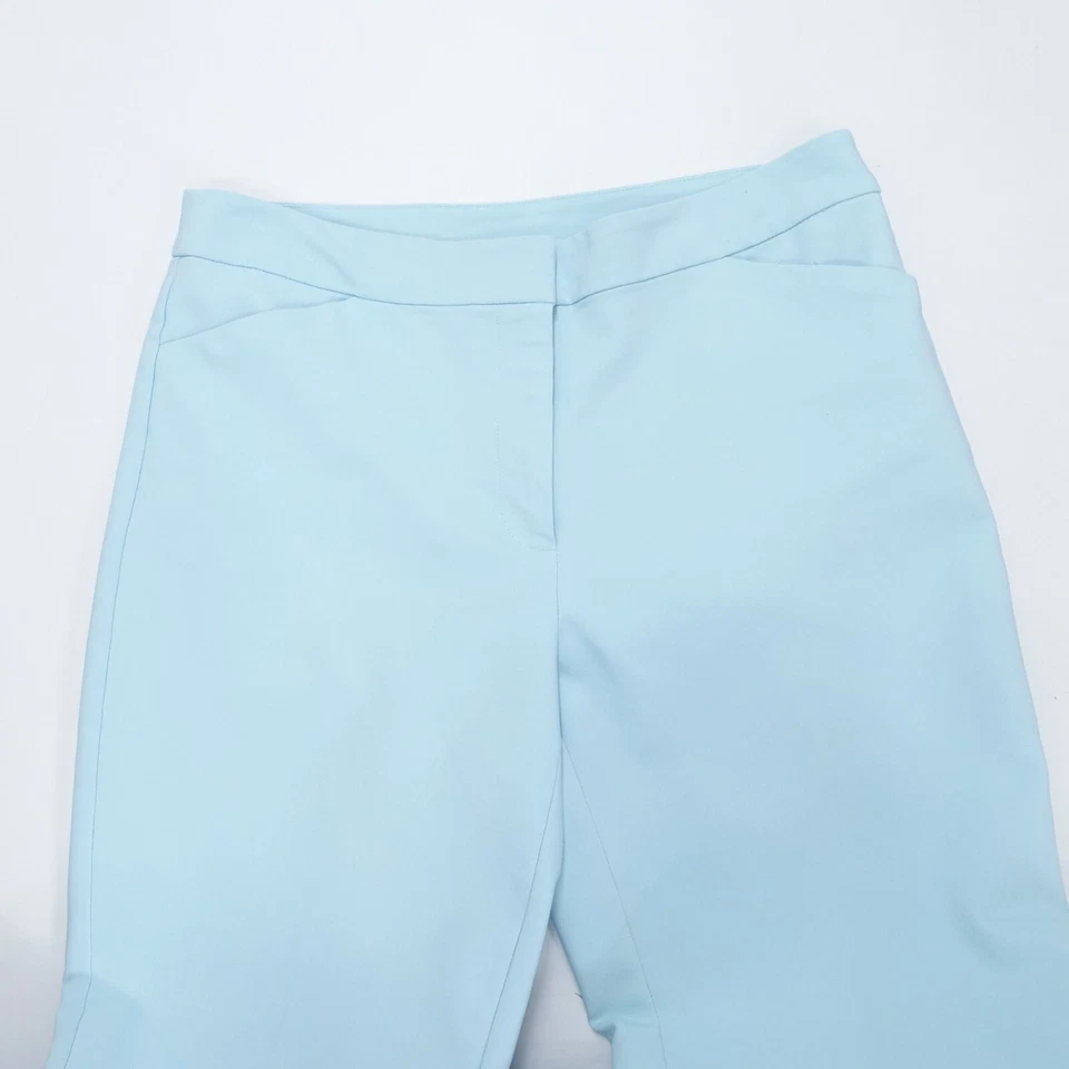 Ruby RD. Capri Pants Women's 6 Blue Cotton Stretch High-Rise Curvy Classic Fit - Image 2 of 4