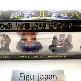 Rare Super Robot Wars F 6 Wind-up Figures Box Sega Saturn Pre-order Bonus Japan