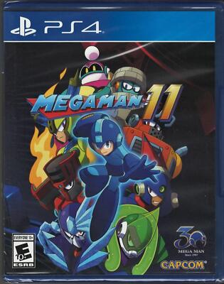 Mega Man 11 PS4 (Brand New Factory Sealed US Version) PlayStation 4,PlayStation