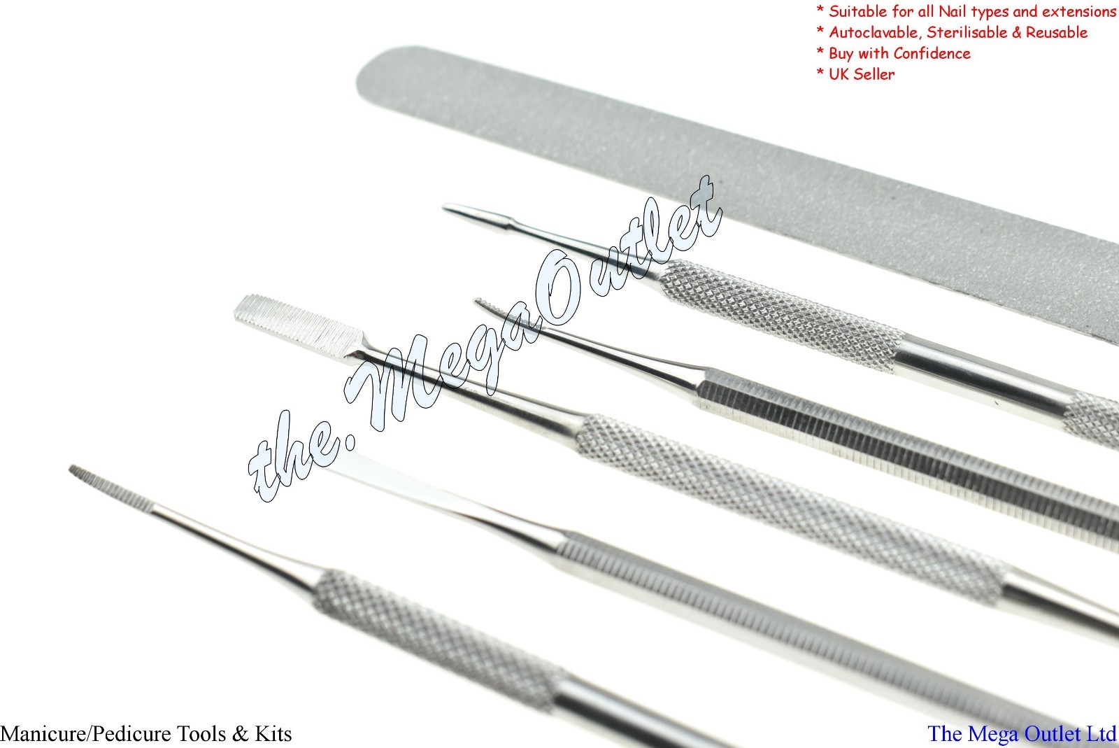 Chiropody Diamond Dusted Single Double End Toe Nail Blacks File Lifter ...