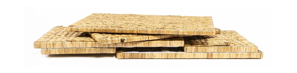 happimess HPM9005A Anada Wicker Weave 30" Storage Trunk, Wooden Frame/Water H... Foto 3 de 4