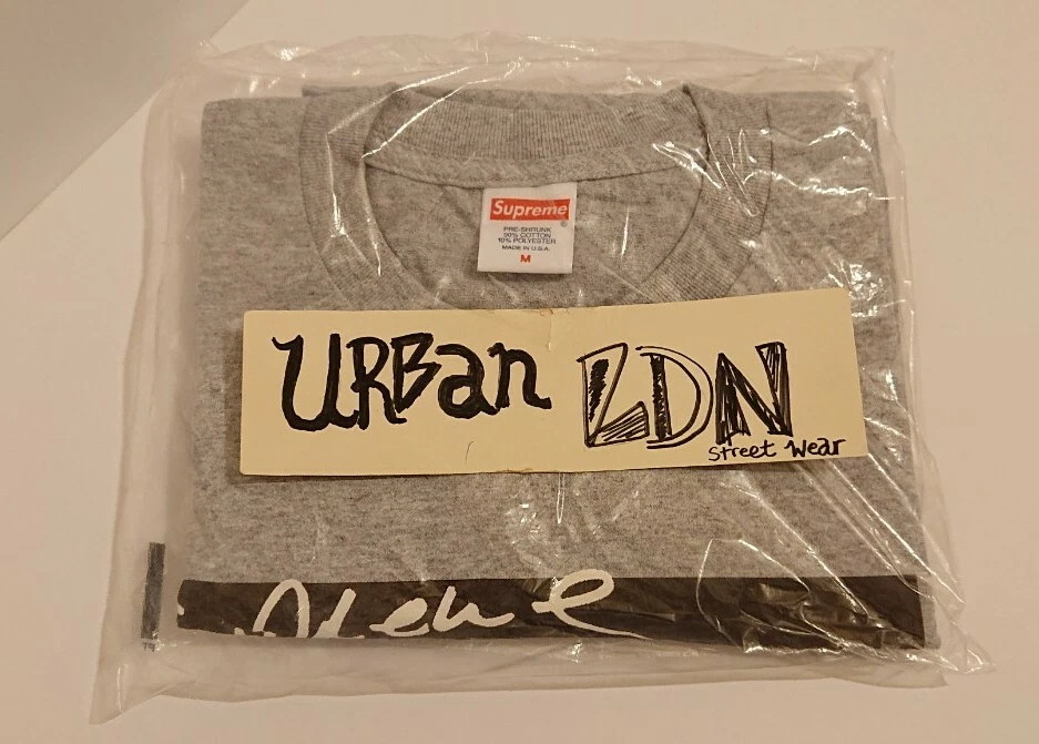 T shirt Supreme Mary J Blige GRIS BRUYÈRE moyen