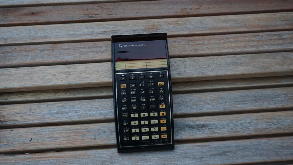 VINTAGE Texas Instruments TI Programmable 59 Retro Taschenrechner Anleitung etc. - Bild 2 von 4