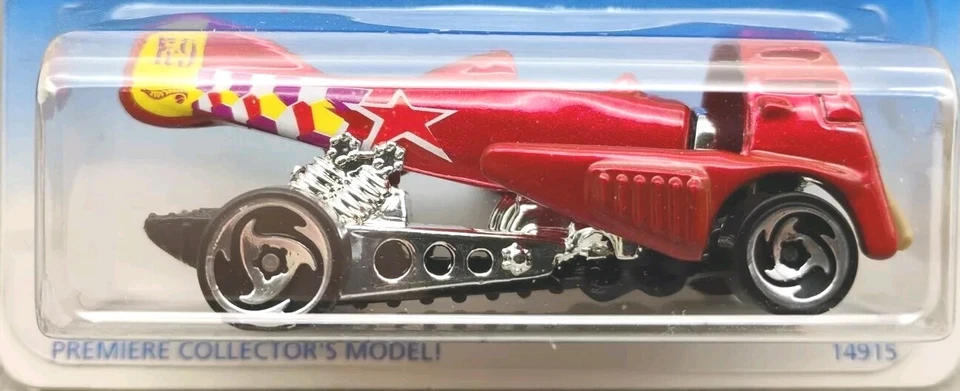 Hot Wheels Red Dogfighter 1996 primeras ediciones #10 de colección 14915 nuevo sellado nuevo en caja Foto 3 de 4