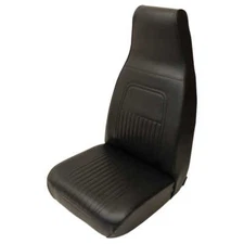 HIGHBACK BLACK VINYL DRIVERS TRUCK SEAT,STEPVAN,GRUMMAN,UTILIMASTER