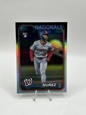 Nasim Nunez 2024 Topps Update Rainbow Foil RC Nationals #US267