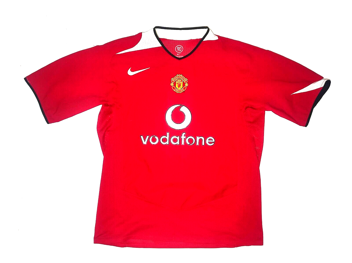 11 GIGGS MANCHESTER UNITED FC 2004-06 HOME SHIRT NIKE JERSEY