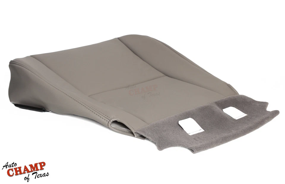 Para Toy Sequoia Limited 2007 - Parte inferior del lado del conductor cubierta de asiento de cuero genuino tostado Foto 4 de 4