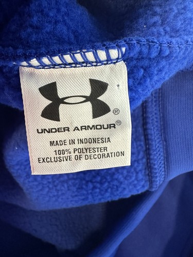 NWOT Under Armour New York Mets Hoodie Sweatshirt Mens 2XL Blue MLB Storm - Picture 8 of 8