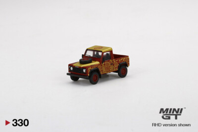MINI GT Land Rover Defender 9台セット MINI GT 1:64 Land Rover Defender 90 Pickup - 2022 Chinese New Year