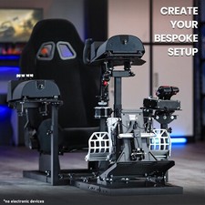 Dardoo Flight Simulator Cockpit mit Schwarzem...