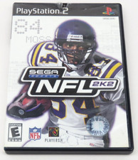 NFL 2K2 (PlayStation 2, 2001) PS2 SEGA Sports (Case, DVD) No Manual NTSC