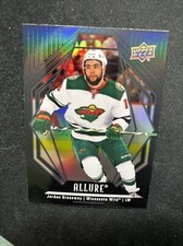 22-23 UD Allure Hockey Black Rainbow 19 Jordan Greenway