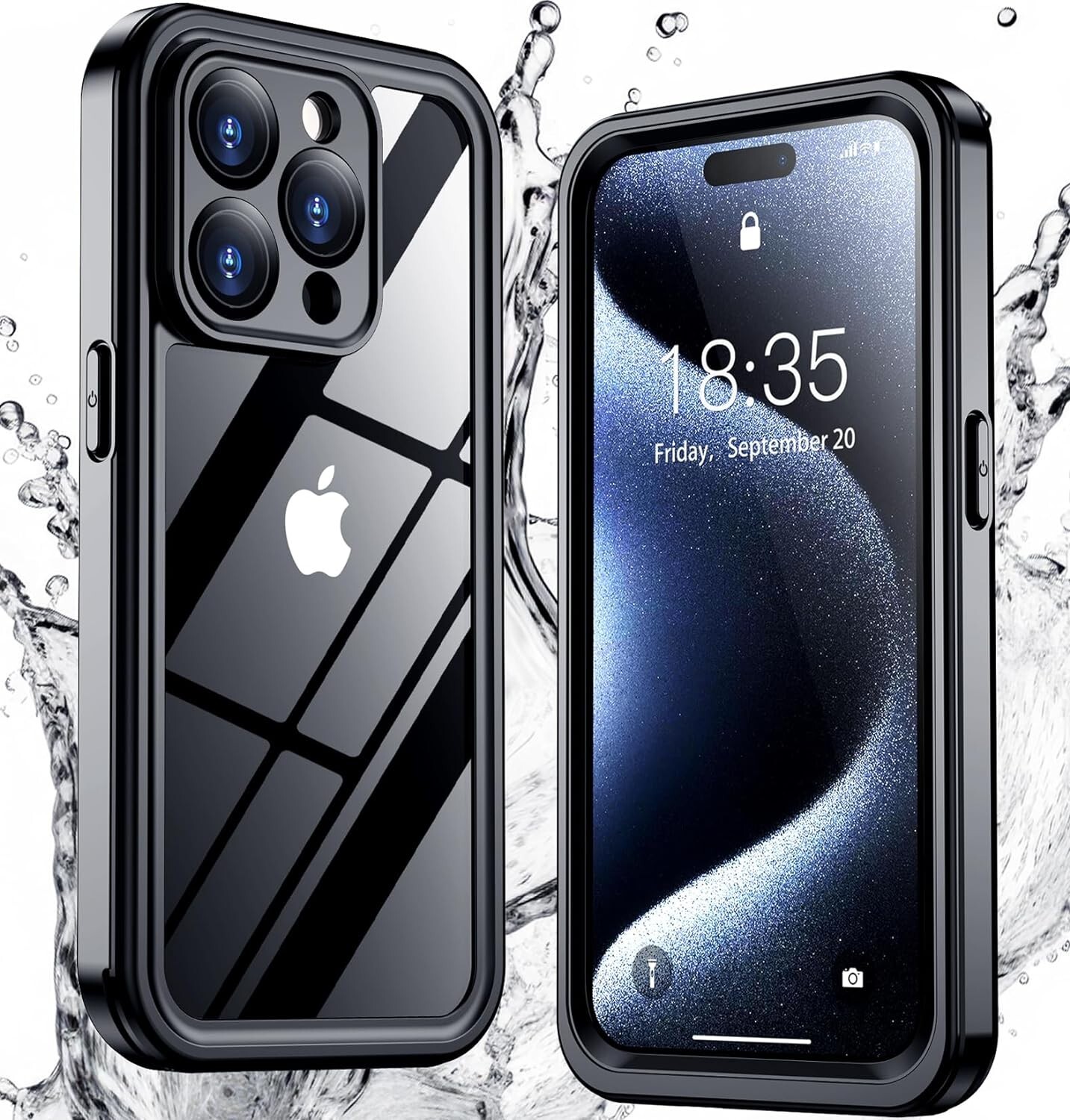 Justcool for iPhone 15 Case Waterproof-image