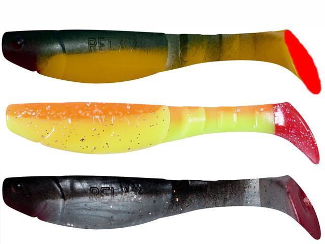Pesca Spinning Esche Relax Ohio Esche Artificiali - 4 Pesci Gomma Per Persico E Luccioperca Pesci Artificiali Relax Ohio - Foto 13