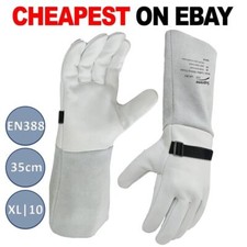 Premium Welding Gloves Heat Resistant BBQ/Oven/MIG/TIG Welder Welder Gauntlets
