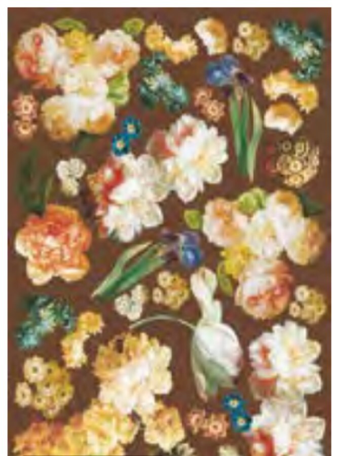 CALAMBOUR - FOGLIO DI CARTA DECOUPAGE "FIAM 09"