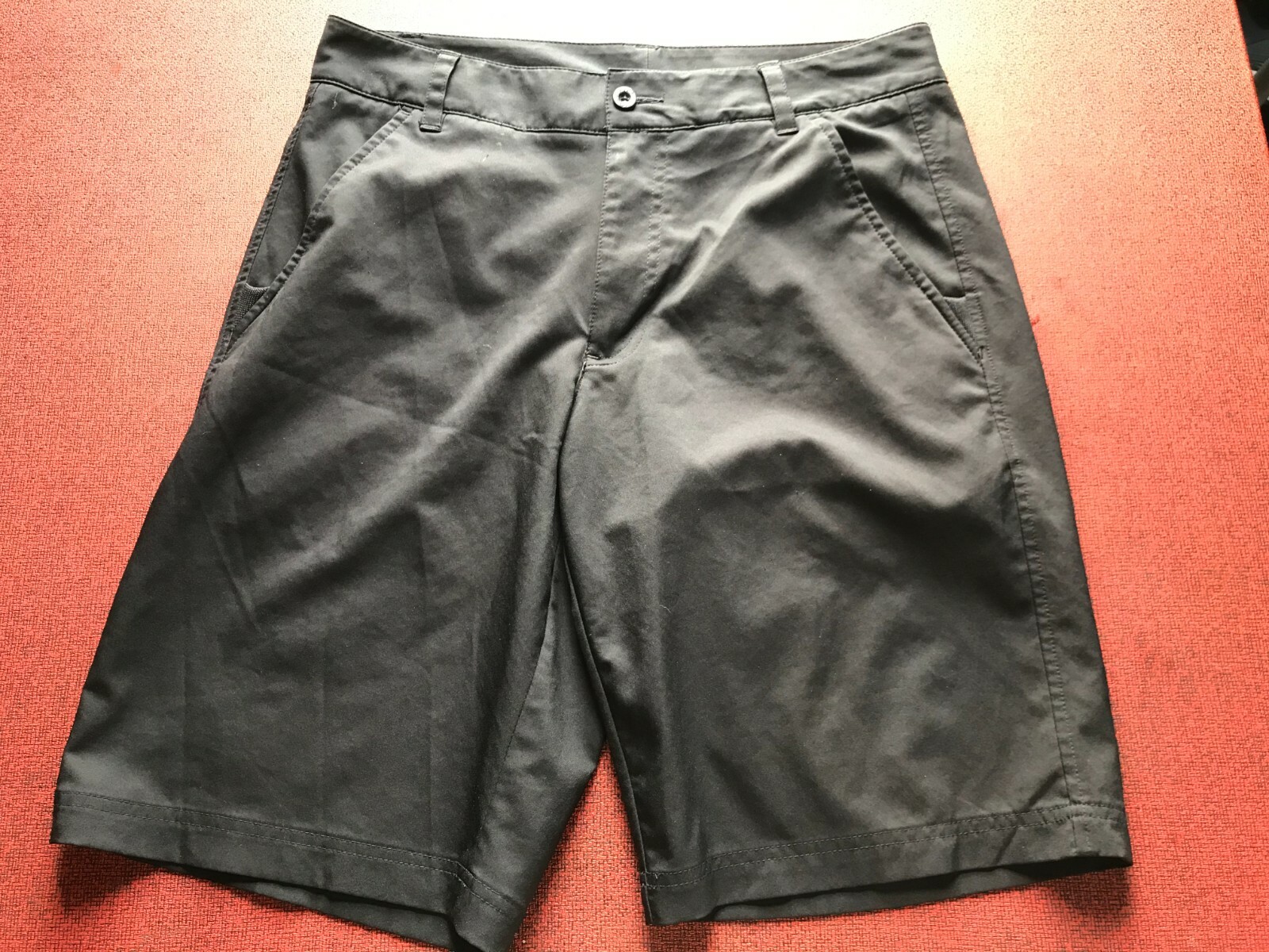 Pantaloncini sportivi da golf neri da uomo Fila Sport poliestere taglia 30 belli